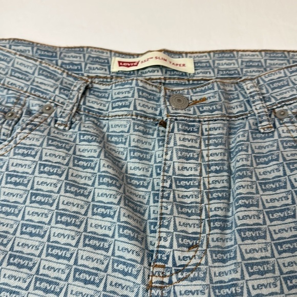 LEVI’S 512 SLIM TAPER HI-RISE LOGO JEANS UNISEX 30x30 - Picture 8 of 16